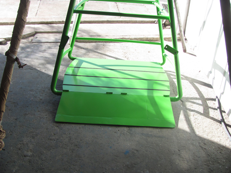base para columpios de sillas de ruedas